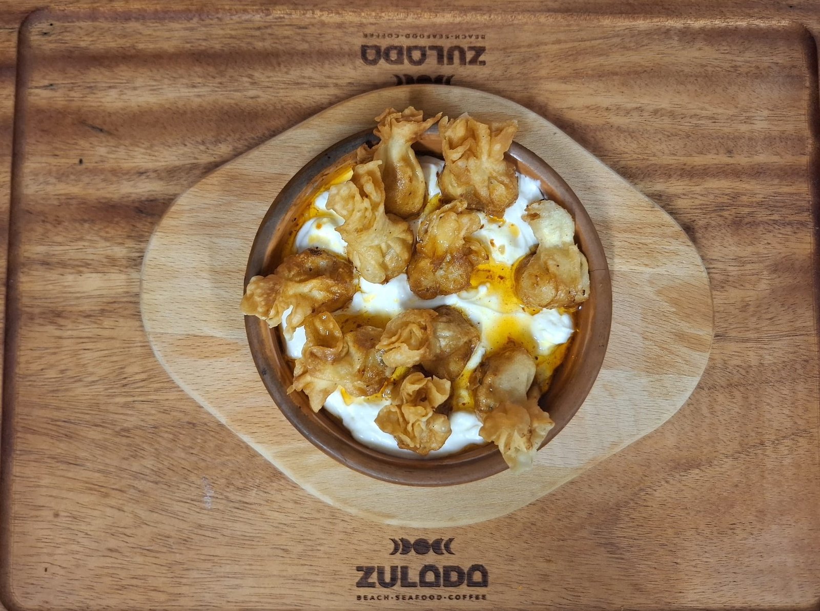 Karides Mantı / Shrimp Dumplings with Butter Sauce