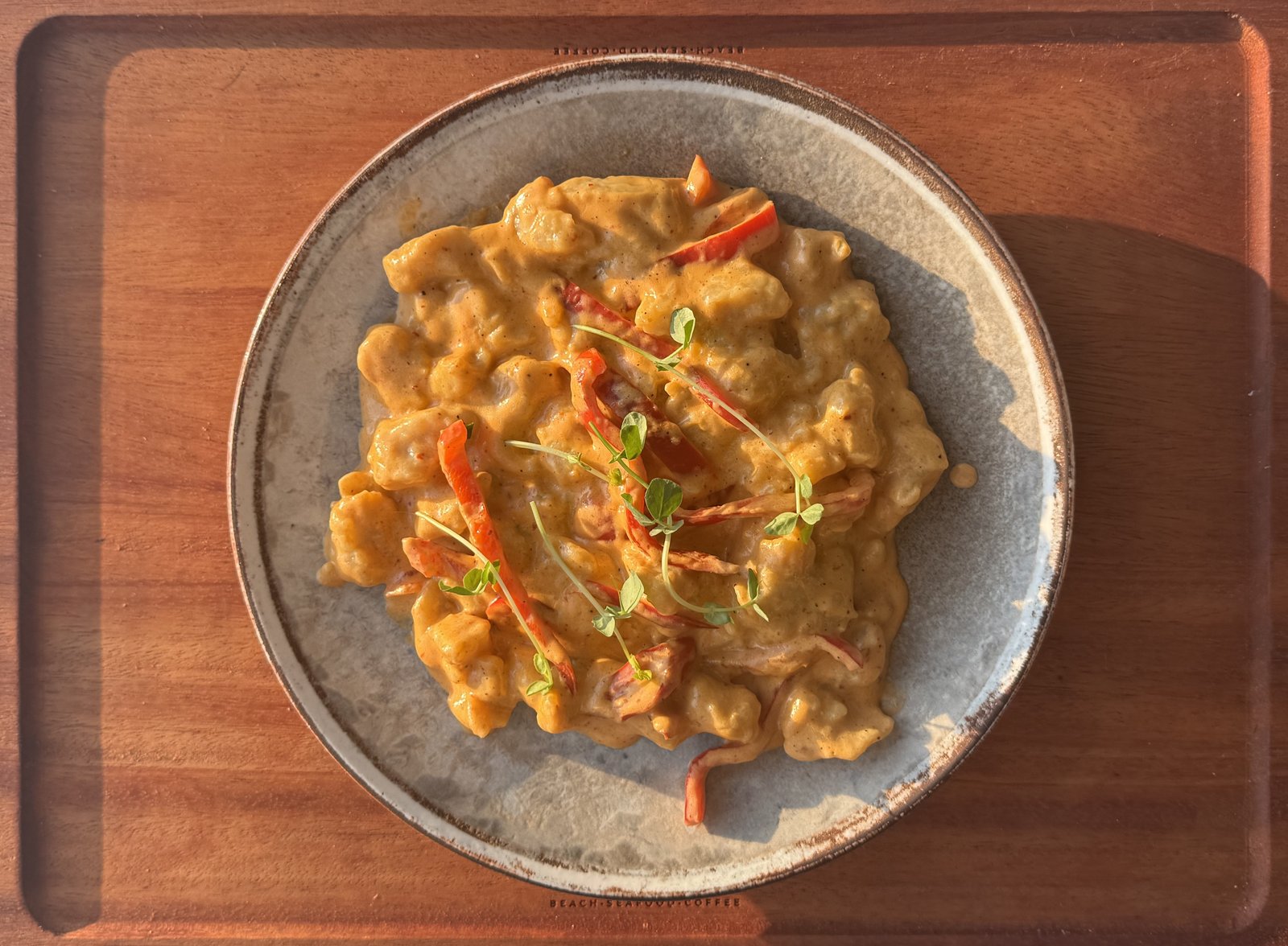 Paprika Soslu Gnocchi / Gnocchi with Paprika Sauce