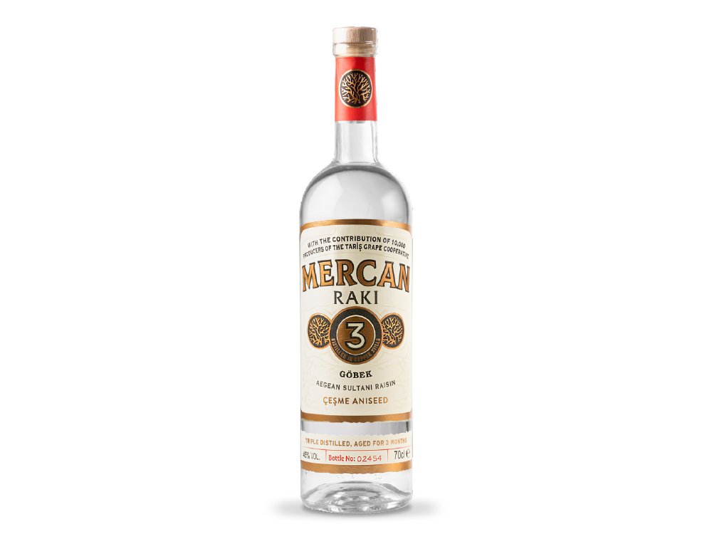 Mercan Göbek Rakı ( 35 CL - 1.600 TL ) ( 70 CL - 3.200 TL )